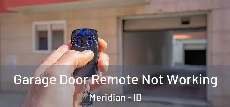  Garage Door Remote Not Working Meridian - ID